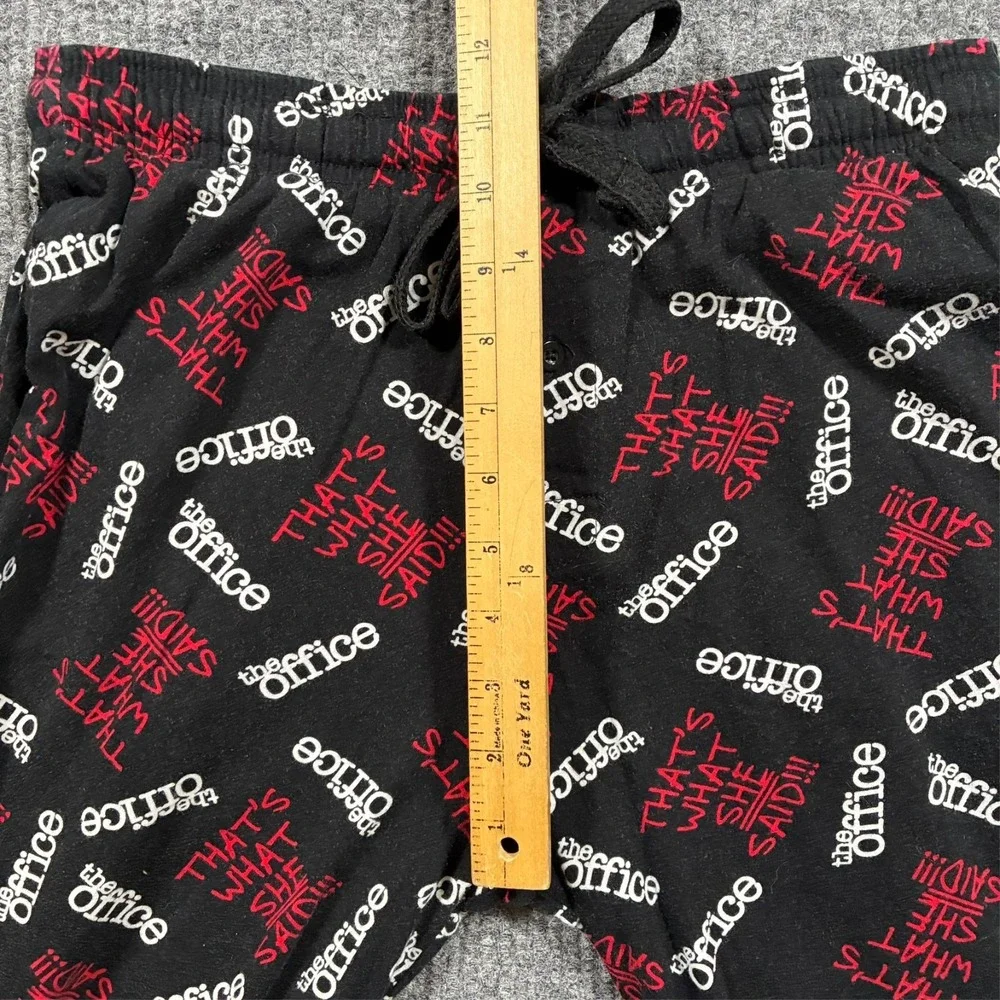 The Office "That's What She Said" Lounge Pajama Pants Mens Size Small Pull On - Picture 5 of 8